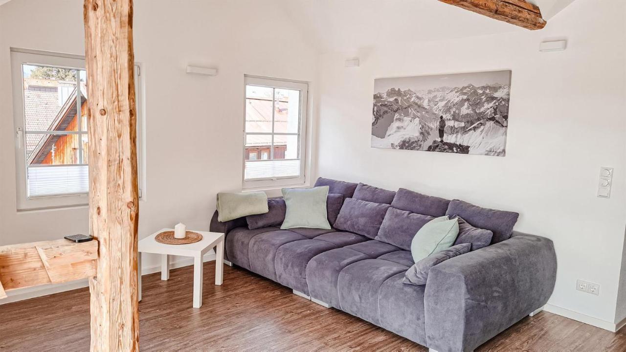 Апартаменты Penthouse Im Dachgeschoss Зонтхофен Экстерьер фото
