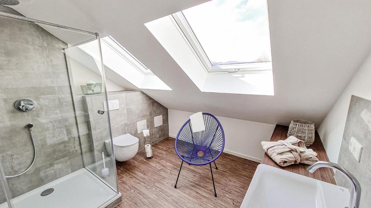 Апартаменты Penthouse Im Dachgeschoss Зонтхофен Экстерьер фото