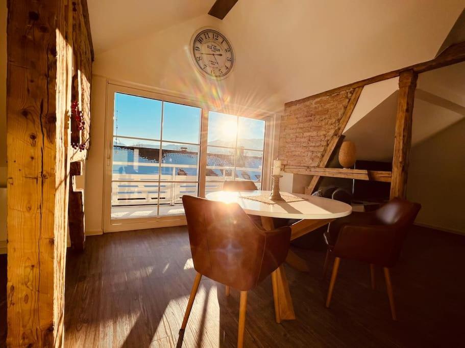 Апартаменты Penthouse Im Dachgeschoss Зонтхофен Экстерьер фото